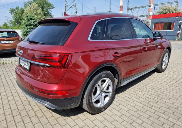 Audi Q5 cena 147000 przebieg: 50480, rok produkcji 2021 z Skawina małe 631
